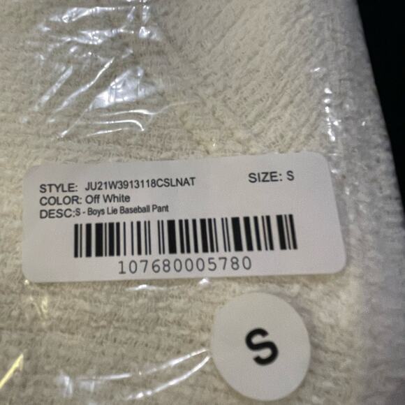 New ~ BOYS LIE , REVOLVE ~ Baseball Pants ~Small - Picture 6 of 7